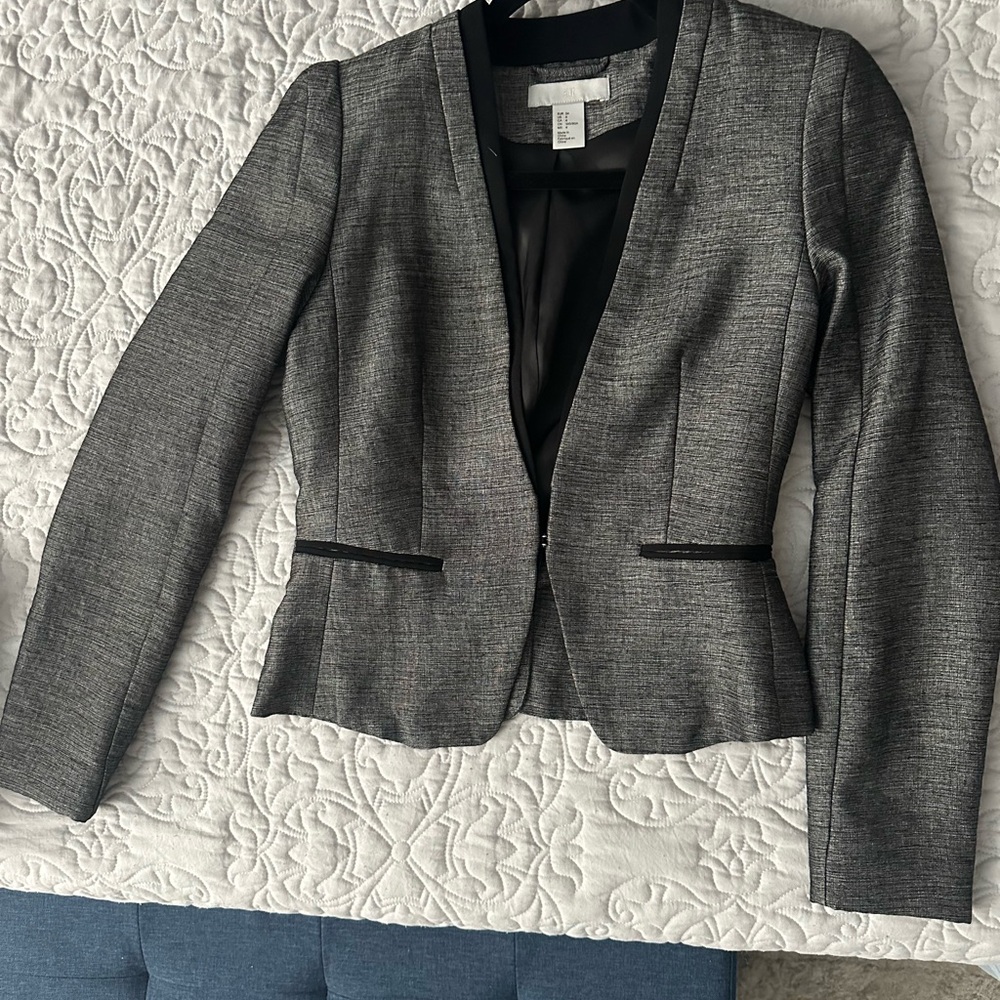 H&M Women's Charcoal Blazer